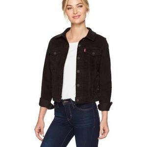 Levi size small black denim jacket